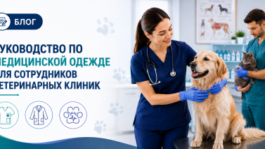 Руководство по выбору прочной медицинской одежды для сотрудников ветеринарных клиник