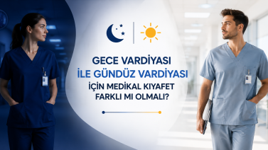 Gece Vardiyası ile Gündüz Vardiyası İçin Medikal Kıyafet Farklı mı Olmalı?