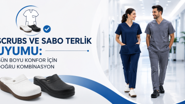 Scrubs ve Sabo Terlik Uyumu: Gün Boyu Konfor İçin Doğru Kombinasyon