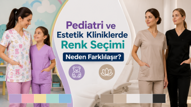 Pediatri ve Estetik Kliniklerde Renk Seçimi Neden Farklılaşır?