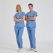Parliament Blue Dr Greys Tericoton Suit (Thin Fabric)