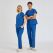 Sax Blue Dr Greys Tericoton Suit (Thin Fabric)