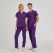 Special Purple Dr Greys Tericoton Suit (Thin Fabric)