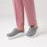 Gray Women's Doctor Nurse Medical Gold Fit Genuine Leather Clogs