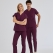 Damson Dr. Greys Doctor Nurse Medical Scrubs Set Poly‑cotton blend fabric