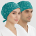 Klinik Çizgiler Desenli Bone (Cotton Likra Kumaş)
