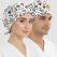 Scientific Patterned Cap (Cotton Lycra Fabric)