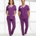 Senior Midwife Scrubs – Stretch Set | Turkey Ministry of Health – 2025 Standard – Byzantium