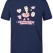 Nurse Life Printed Short Sleeve Navy Blue T-Shirt (100% Cotton Jersey Fabric)