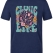 Clinic Life Printed Short Sleeve Navy Blue T-Shirt (100% Cotton Jersey Fabric)