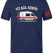 112 Emergency Service Printed Short Sleeve Navy Blue T-Shirt (100% Cotton Jersey Fabric)