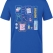 Dentist World Printed Short Sleeve Saxon Blue T-Shirt (100% Cotton Jersey Fabric)