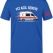 112 Emergency Service Printed Short Sleeve Saxon Blue T-Shirt (100% Cotton Jersey Fabric)