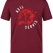 Paramedic Style Emergency Service Printed Short Sleeve Burgundy T-Shirt (100% Cotton Jersey Fabric)