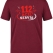 112 Emergency Heroes Printed Short Sleeve Burgundy T-Shirt (100% Cotton Jersey Fabric)