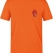Anatomical Heart and Stethoscope Printed Short Sleeve Orange T-Shirt (100% Cotton Jersey Fabric)