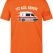 112 Emergency Service Printed Short Sleeve Orange T-Shirt (100% Cotton Jersey Fabric)
