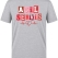 Pop Art Emergency Service Printed Short Sleeve Grey Melange T-Shirt (100% Cotton Jersey Fabric)