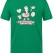 Nurse Life Bedrucktes Kurzarm T-Shirt in Brasilgrün (100% Baumwoll-Jersey)
