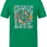 Clinic Life Printed Short Sleeve Brazil Green T-Shirt (100% Cotton Jersey Fabric)
