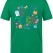Vet Tech Printed Short Sleeve Brazil Green T-Shirt (100% Cotton Jersey Fabric)