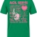 Emergency Service Cafe Printed Short Sleeve Brazil Green T-Shirt (100% Cotton Jersey Fabric)