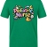 Pediatric Nurse Printed Short Sleeve Brazil Green T-Shirt (100% Cotton Jersey Fabric)