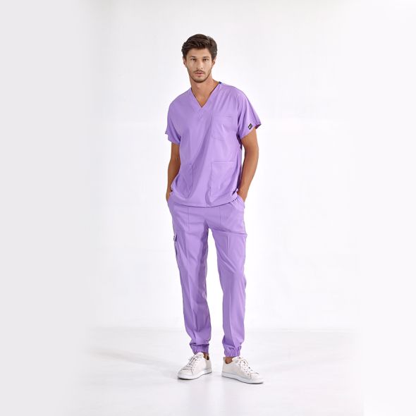 Lila Jogger Lüks Likralı Greys Takım