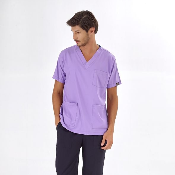 Lilac Silva Lux Lycra Single Top