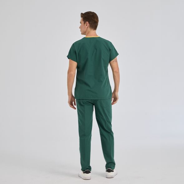 Hunter Green Dr Greys Tericoton Suit (Thin Fabric)