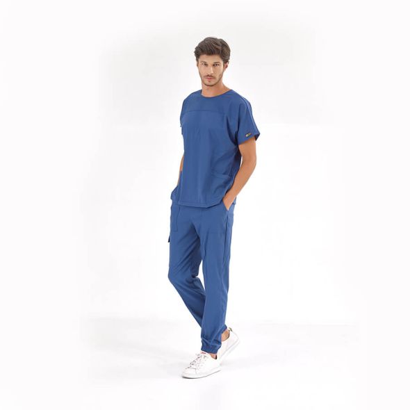 Petrol Blue Basic Lux Lycra Suit