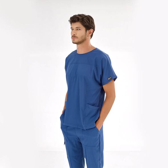 Petrol Blue Basic Lux Lycra Suit