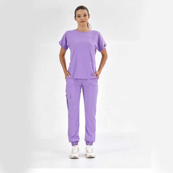 Lilac Basic Lux Lycra Suit