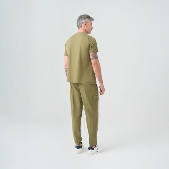 Khaki Zero Best Likra Suit