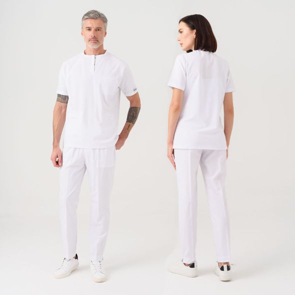 White Cool Best Lycra Suit