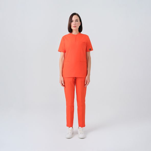 Orange Cool Best Lycra Suit