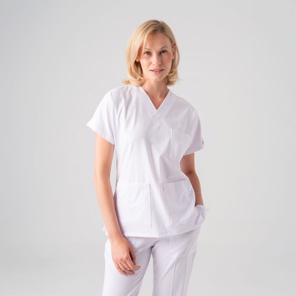 Beyaz Dr. Greys Best Likra Takım