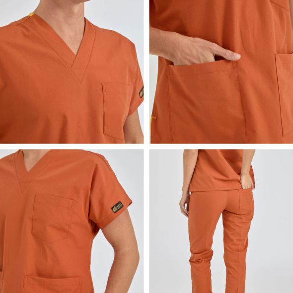 Kiremit Dr Greys Terikoton Takım (İnce Kumaş)