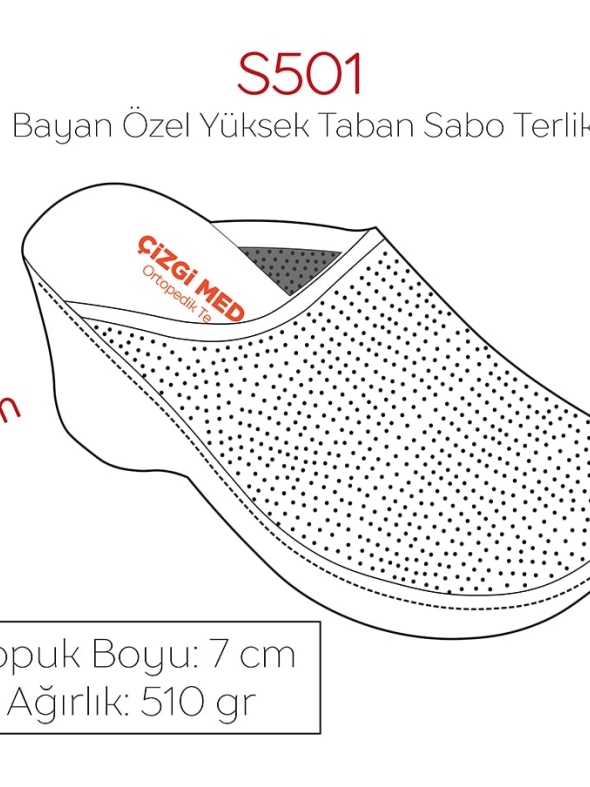 Women's Special High Sole Sabo Slippers
