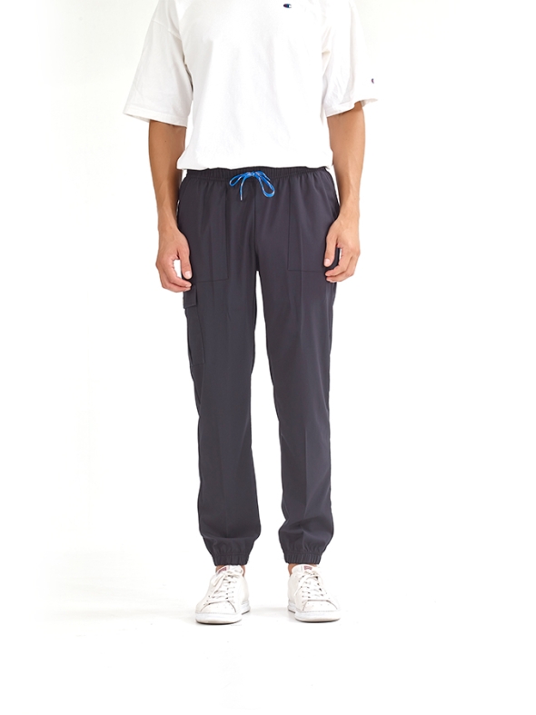 Navy Blue Jogger Doctor Nurse Pants (Single Bottom) Luxury Lycra Fabric