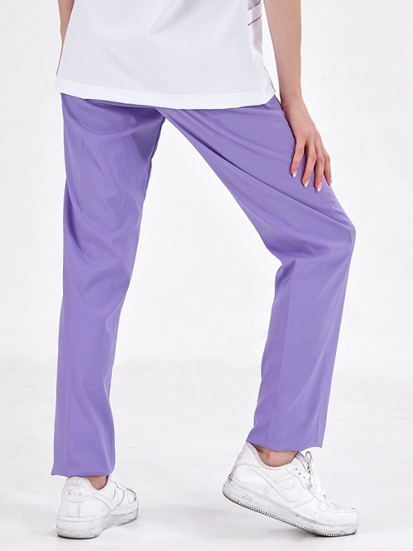 Lilac Dr. Greys Doctor Nurse Pants (Single Bottom) Luxury Lycra Fabric