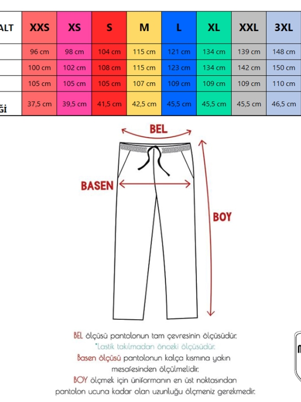 Avcı Yeşili Klasik Doktor Hemşire Medikal Scrubs Takım Terikoton Kumaş