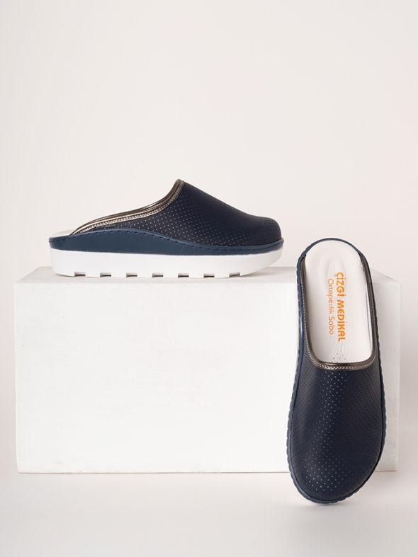 Marineblau Damen Doktor Hebamie Medikal Fit Vivacolor Medizinische Clogs