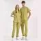 Pistachio Jogger Lux Lycra Greys Suit