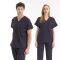 Navy Blue Silva Lux Lycra Single Top