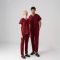 Burgundy Dr. Greys Best Lycra Scrubs Set