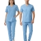 Alaskan Blue Dr. Greys Doktor Hemşire Medikal Scrubs Takım Lüks Likralı Kumaş