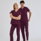 Mürdüm Dr. Greys Doktor Hemşire Medikal Scrubs Takım Terikoton Kumaş