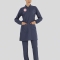 Patriot Blue Modest Nursing Scrubs Set for Women – Stretch Fabric
