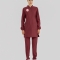 Biking Red Modest Scrubs Set for Licensed & Graduate Healthcare Professionals